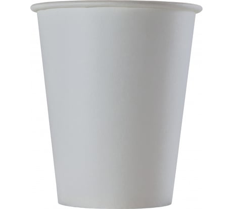Одноразовый стакан Комус бумажный, белый, hb70-180, вендинг, 150 мл, d 70, 100 шт. 1386274