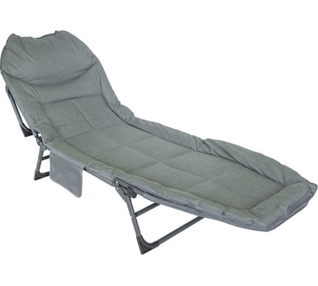 Складной шезлонг Forsage 32x64x200см, темно-серый F-FG-HY-8008BL(52531)