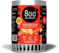 Стартер для розжига угля 800 Degrees chimney starter xl, нержавеющая сталь 800DGR-CSXL