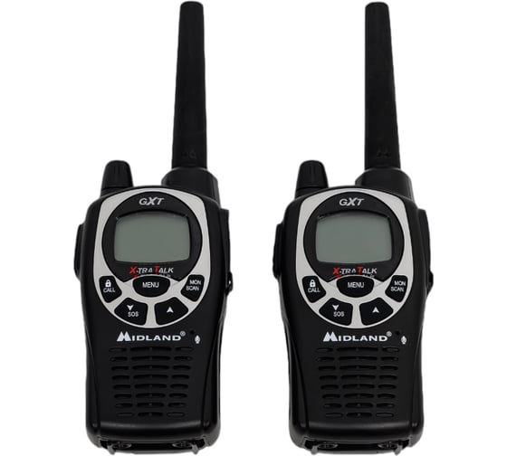 Комплект радиостанций MIDLAND GXT1000 с аксессуарами 2 шт.(LPD+PMR) C1146.02
