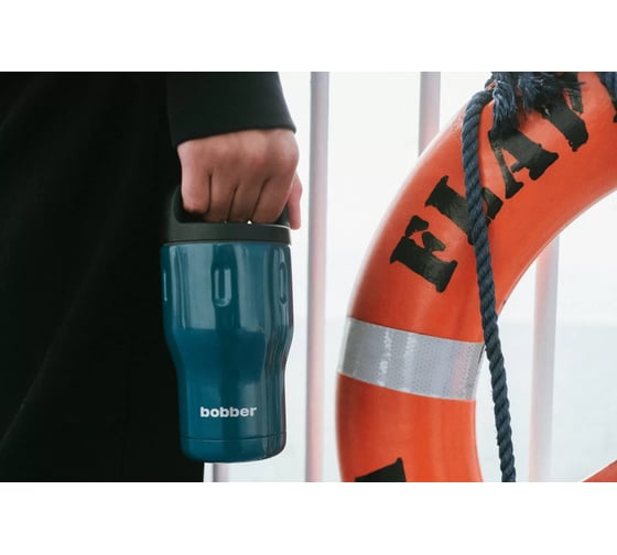 Питьевой вакуумный бытовой термос BOBBER 0.35 л Tumbler-350 Deep Teal