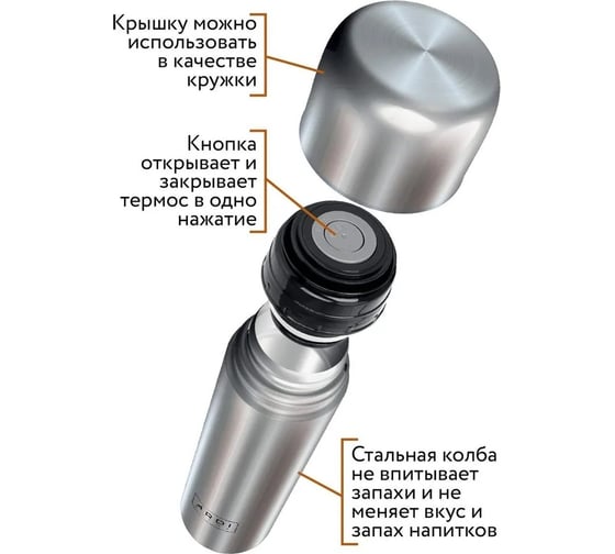 Термос из нержавеющий стали ARDI Kuche TR2-1000, 24 00-00016185