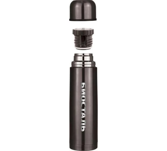 Термос Biostal 0.75 л, вороненая сталь NB-750V 1