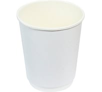 Бумажный 2-слойный стакан для горячих напитков Papperskopp 250мл, d80 мм крафт, pps ОП-220042