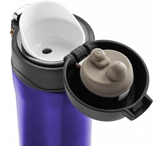 Вакуумная термокружка ALPENKOK AK-04807A 480 мл, фиолетовый Р1-00010122