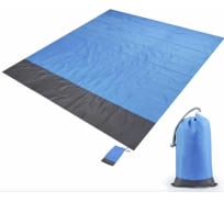 Складной пляжный коврик Travel Friendly непромокаемый, 200x210 см G0660