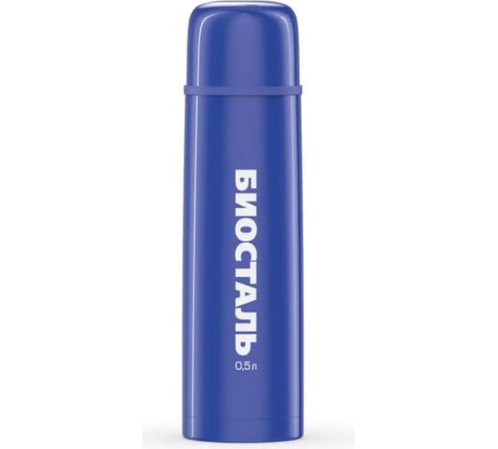 Термос Biostal Flër 0.5 л, синий NB-500C-B