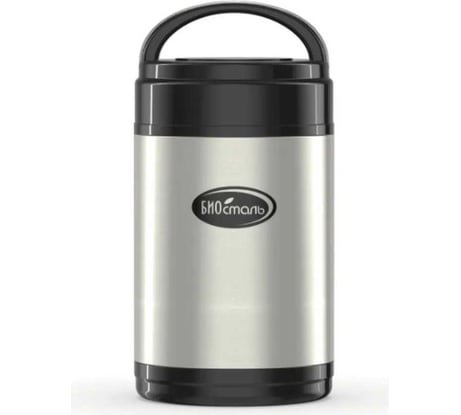 Термос для еды Biostal 2 л, с 3-мя металлическими контейнерами NR-2000