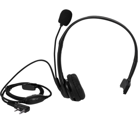 Тактическая гарнитура Baofeng BF-1420 с оголовьем, наушником/микрофоном/кнопкой PTT 00029682