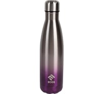 Термобутылка Ecos 500 мл, фиолетовый градиент 323497