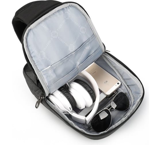 Рюкзак Tigernu  T-S8061 темно-серый, 11" 60006-53
