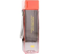 Бутылка для воды ООО Комус my bottle 450 мл, прямоугольная, 5.5x20 см, микс 4460511 1420218