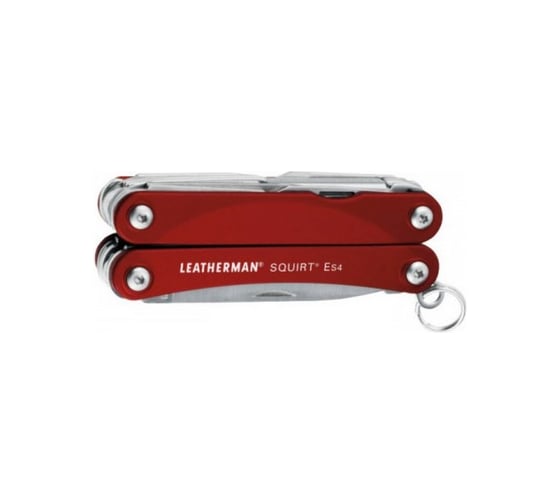 Мультитул Leatherman Squirt ES4, 13 функций, красный 831236