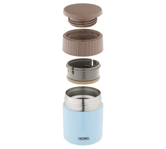 Термос для еды THERMOS JBQ-400-AQ 0.4 л, голубой 924698