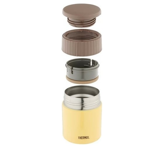 Термос для еды THERMOS JBQ-400-BNN 0.4 л, желтый 924704