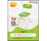 Детский стул InHome зверята на зеленом СТИ5/С 2