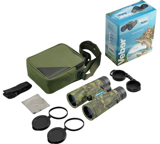 Бинокль Veber 8х42 Fisher 24954