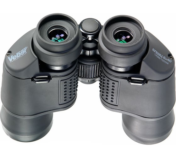 Бинокль Veber Classic БПШЦ 8x40 VRWA широкоугольный, серый 23904