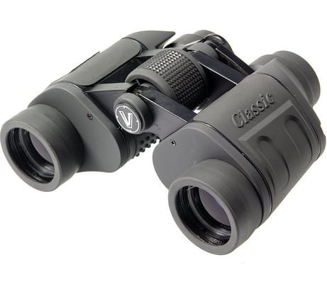 Бинокль Veber Classic БПШЦ 7x35 VRWA широкоугольный, серый 24706