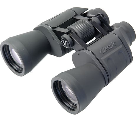 Бинокль Veber Classic БПШЦ 10x50 VRWA, серый 23908