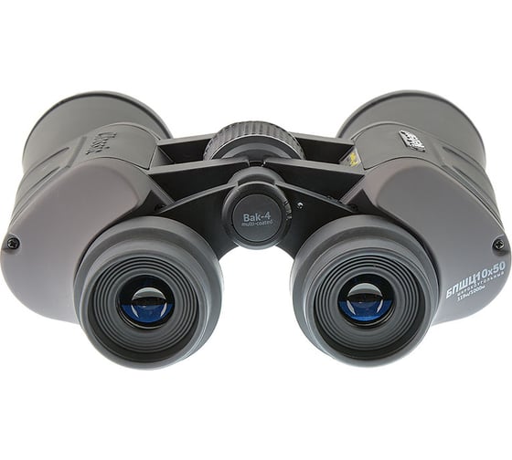 Бинокль Veber Classic БПШЦ 10x50 VRWA, серый 23908
