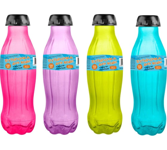 Бутылочка для воды и других напитков WOWBOTTLES 530 мл, бирюзовая КК0505