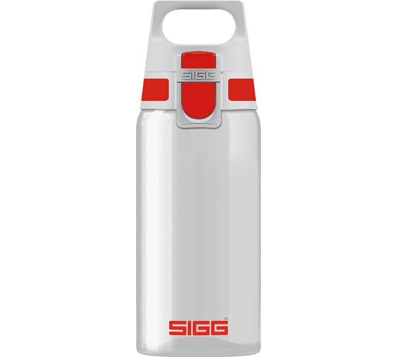 Бутылка Sigg Total Clear One, 0.5 л, бело-красная 8692.70 1