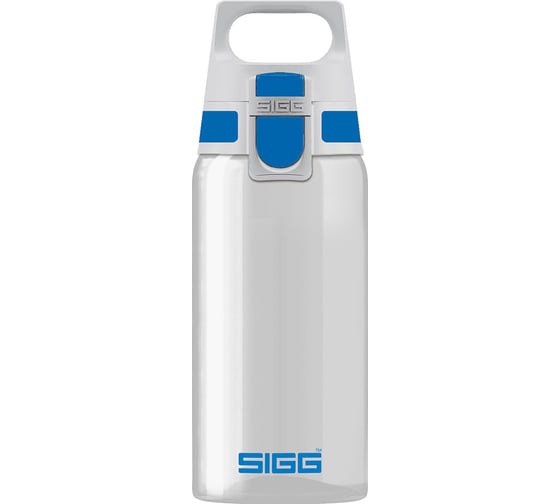 Бутылка Sigg Total Clear One, 0.5 л, бело-голубая 8693.00