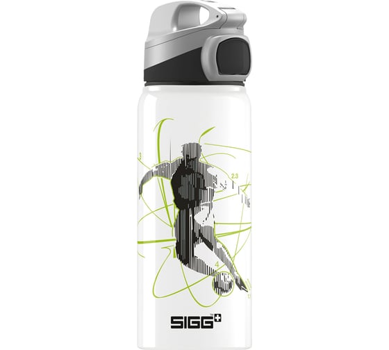 Детская бутылочка Sigg Miracle Alu Football, 0.6 л, белая 8689.90