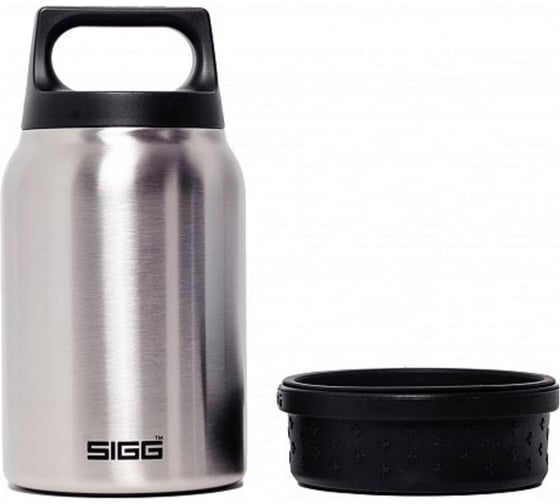Термос для еды Sigg  H&C Food Jar, 0.5 л, стальной, черный 8592.20