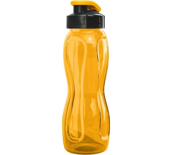 Бутылочка для воды и др напитков 550 мл тз , желтая WOWBOTTLES КК0479 1