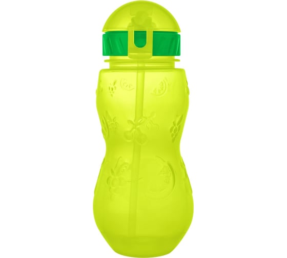 Бутылочка для воды и др напитков "сочные фрукты" тз , 400 мл, лимон WOWBOTTLES КК0474