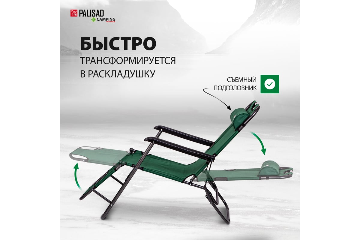 Кресло palisad camping 69587