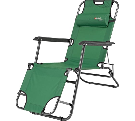 Двухпозиционное кресло-шезлонг PALISAD Camping 156х60х82cm 69587