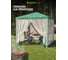 Садовый тент с москитной сеткой PALISAD Camping 2.5х2.5/2.5 69520 7