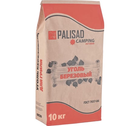 Берёзовый уголь PALISAD 10 кг Camping 69539