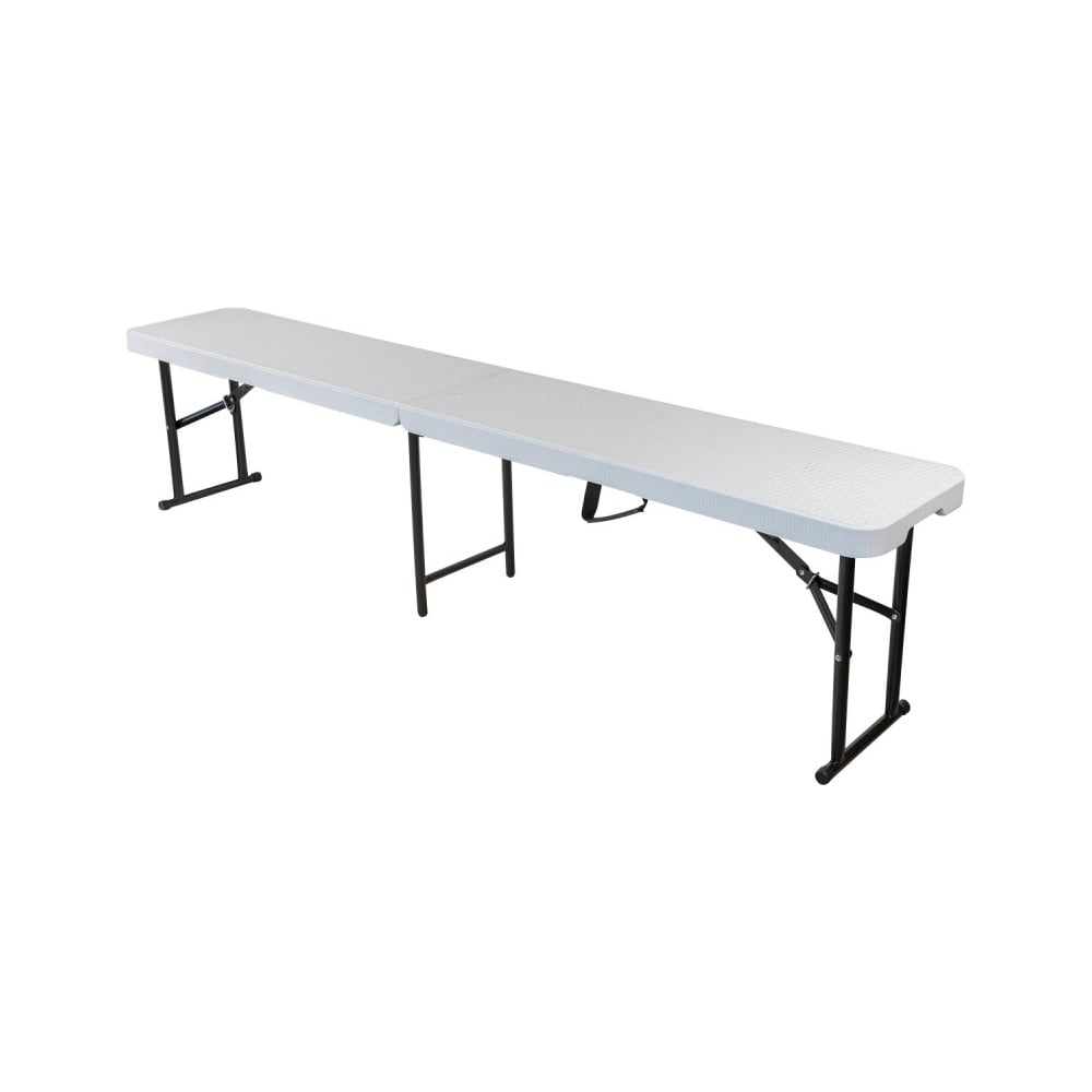 Складной переносной стул WMC TOOLS 183x30x43 см, белый WMC-SN180W(56488 ...