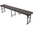Складной переносной стул WMC TOOLS 183x30x43 см, коричневый WMC-SN180B(56489) 1