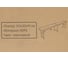 Складной переносной стул WMC TOOLS 183x30x43 см, коричневый WMC-SN180B(56489) 9