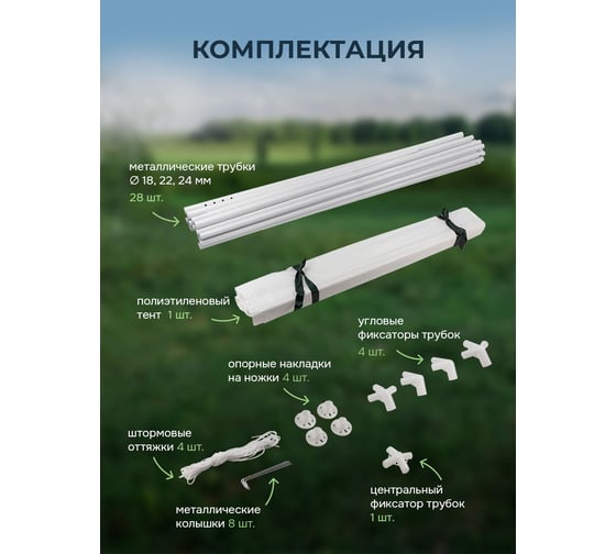 Кемпинговый шатер WMC TOOLS WMC-WYZ03(56486)