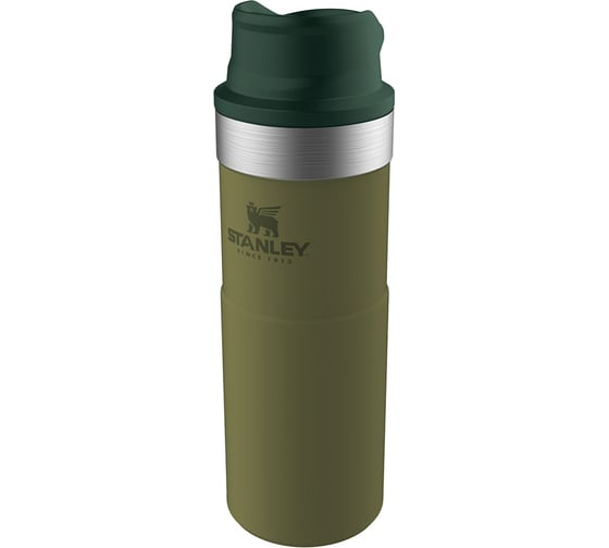 Термокружка Stanley Classic One hand 2.0 0.47 л, оливковая 10-06439-034