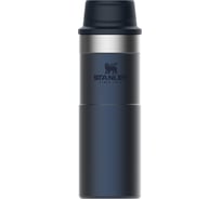 Термокружка Stanley Classic One hand 2.0 0.47 л, синяя 10-06439-033