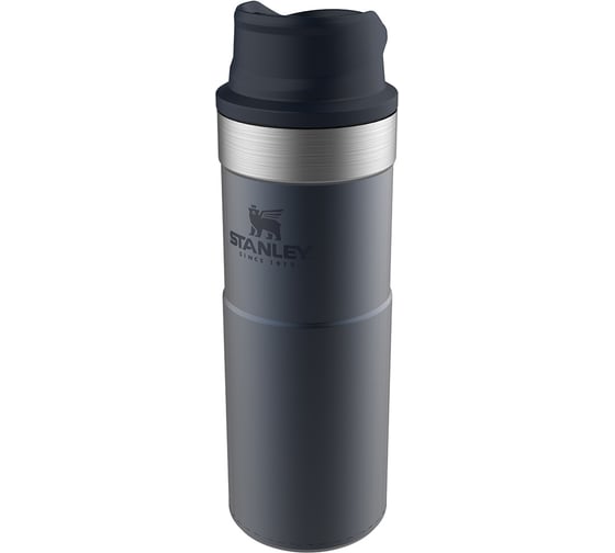 Термокружка Stanley Classic One hand 2.0 0.47 л, синяя 10-06439-033
