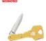 Складной нож-ключ WORKPRO 63.5 мм, золотой WP381007 2