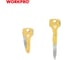 Складной нож-ключ WORKPRO 63.5 мм, золотой WP381007 3