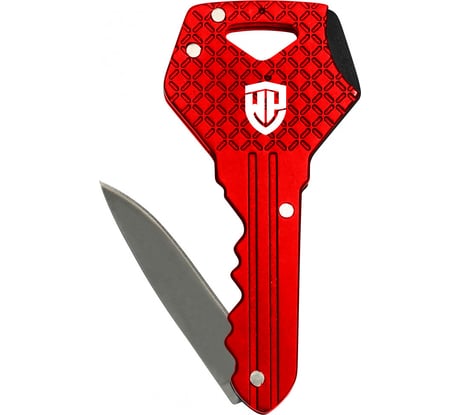 Складной нож-ключ WORKPRO 63.5 мм, красный WP381005