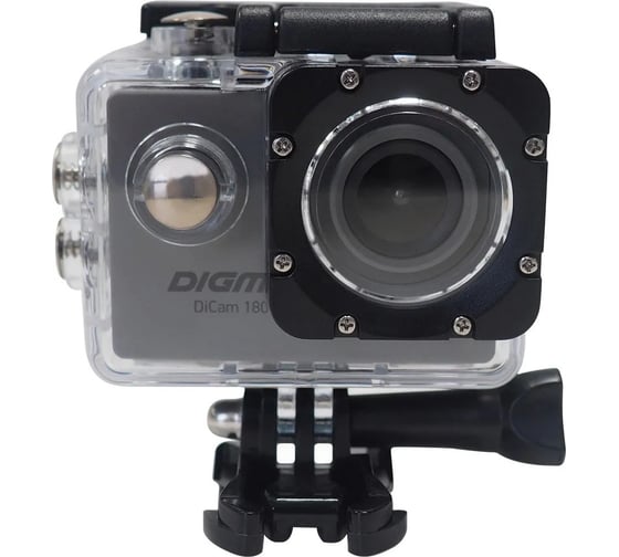 Экшн-камера DIGMA DiCam 180 серая 1622961