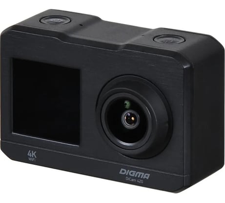 Экшн-камера DIGMA DiCam 420 черная 1420435