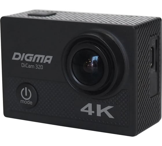 Экшн-камера DIGMA DiCam 320 черная 1622963