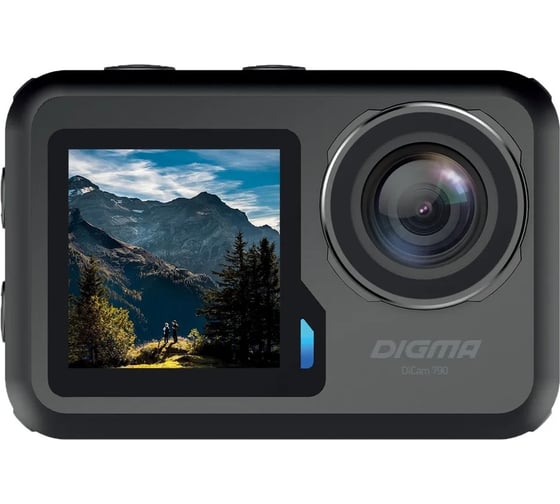 Экшн-камера DIGMA DiCam 790 1xCMOS, 12Mpix, черная 1628013